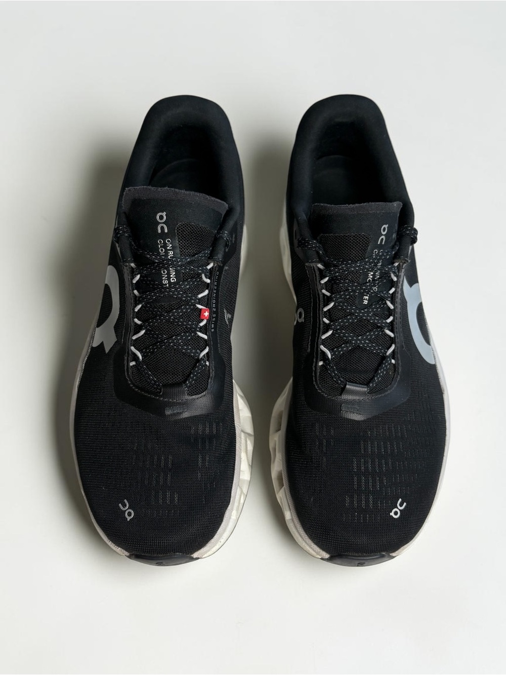 On Cloudmonster 2 Black Frost Women's Sz 10 Running Shoes 3WE10111197 - Picture 2 of 8
